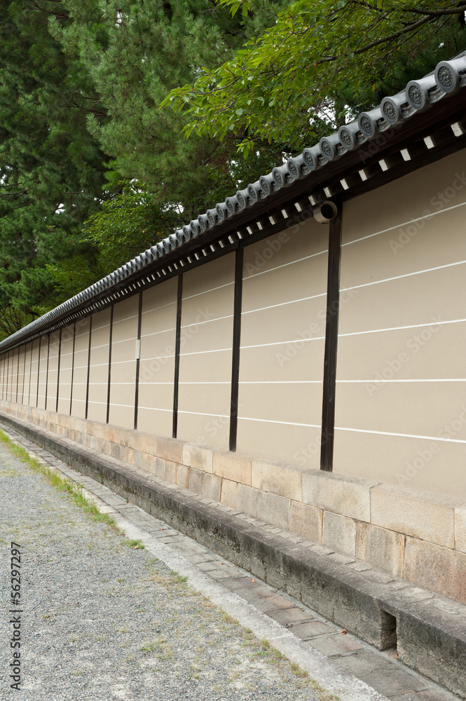 Wall in Kyoto Wall in Kyoto