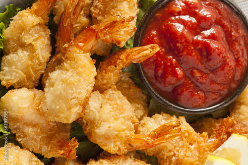 Fried Organic Coconut Shrimp photo