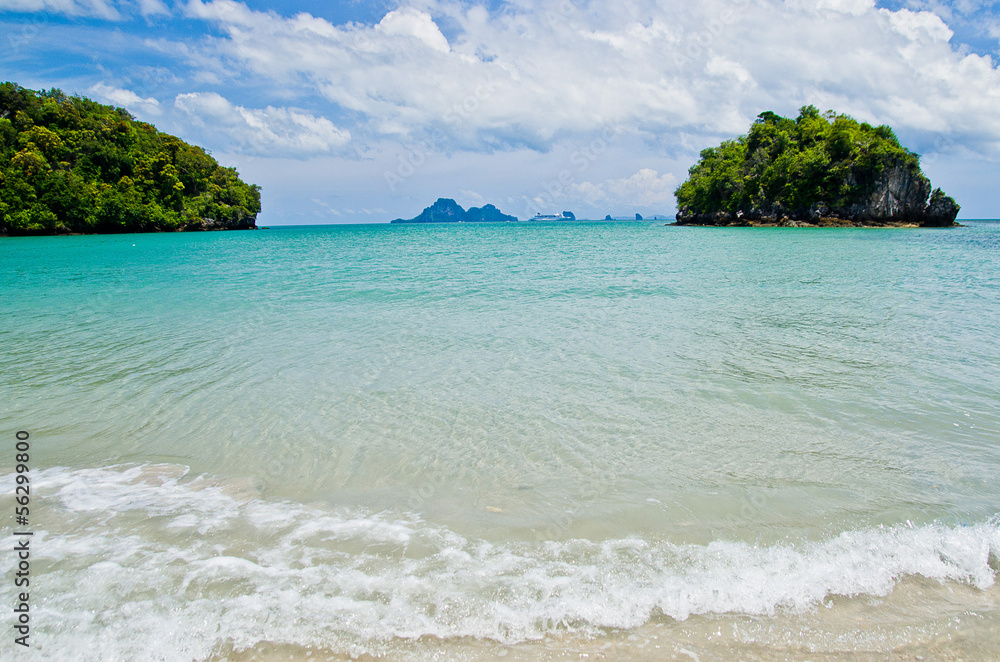 Obraz premium Beach and Island