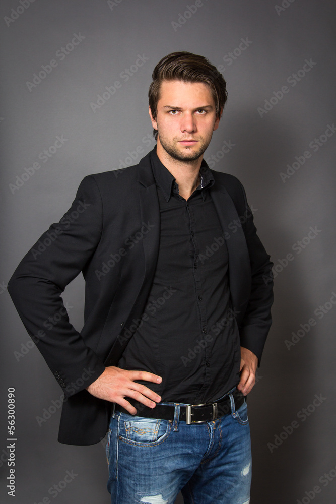 Man in Black Suit Man in Black Suit