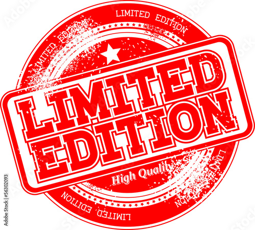 limited edition grunge stamp