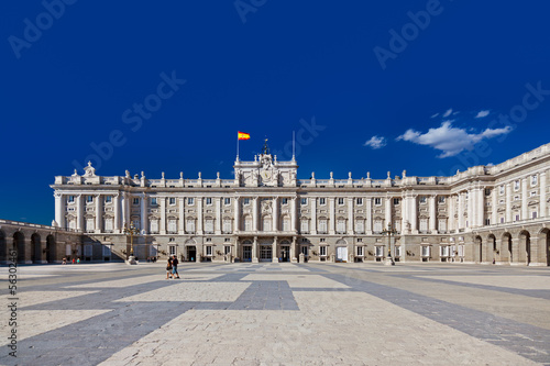 Royal Palace at Madrid Spain