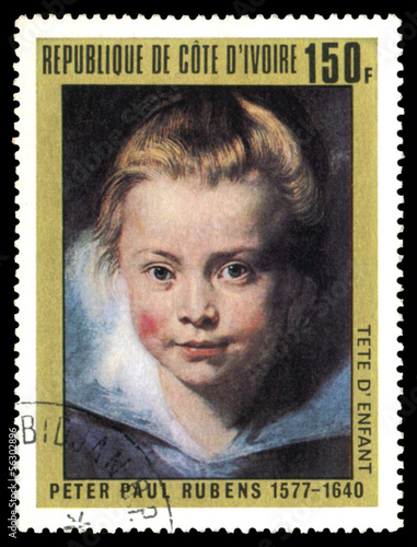 Rubens: Head of a Child photo