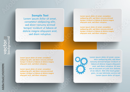 Connected Rectenagles Infographic 2 Options