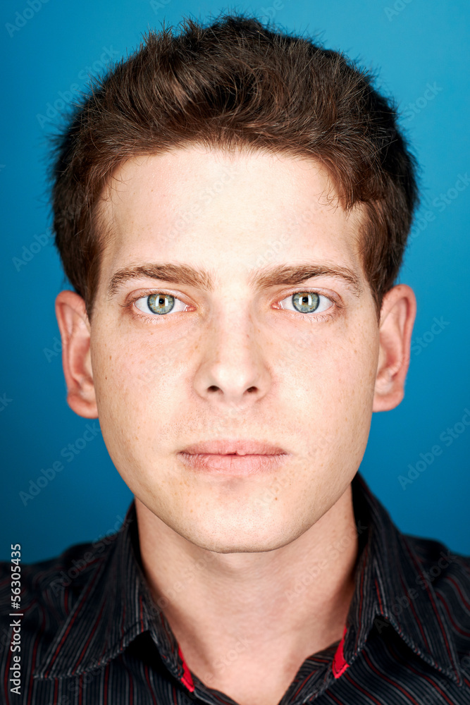 Fototapeta premium real man face