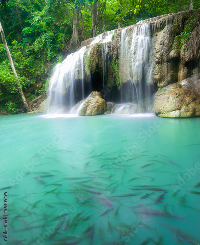 Erawan Waterfall  Kanchanaburi  Thailand