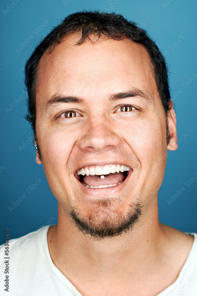 Obraz premium silly funny man