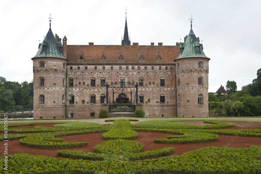 Egeskov Slot in Denmark