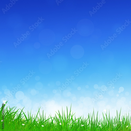 Nature Blue Background