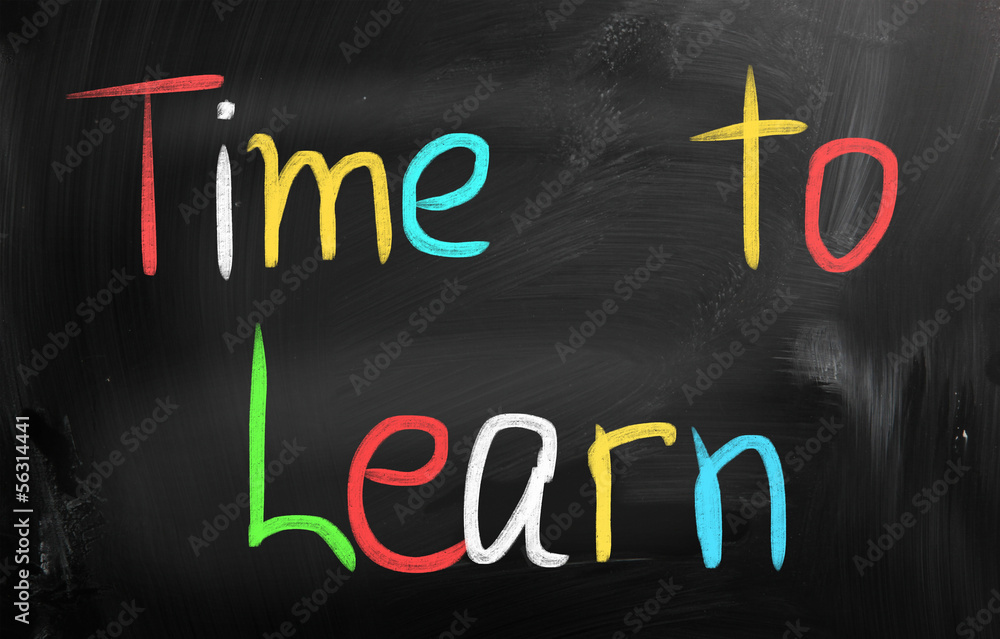 Time to Learn concept