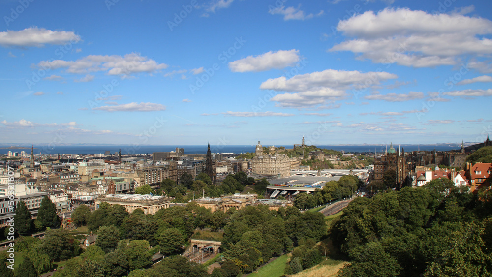 Edinburgh und Firth of Forth