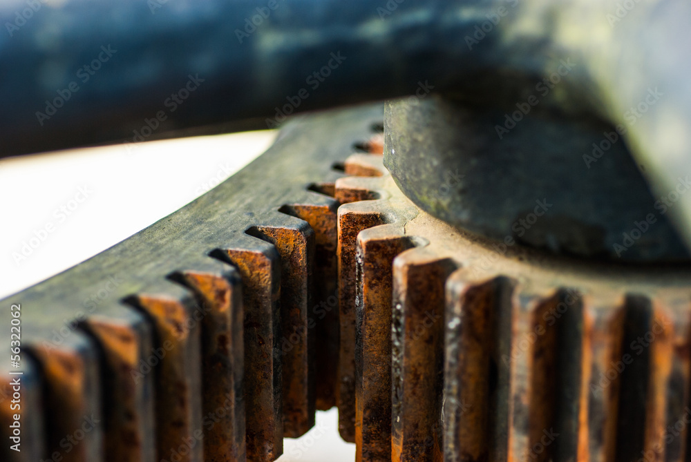 Large cog wheels Large cog wheels