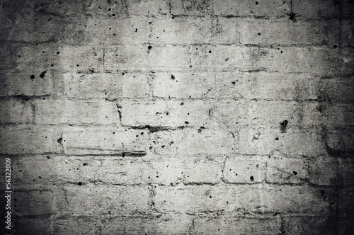 Dark Grunge Brick Wall Background #56322009