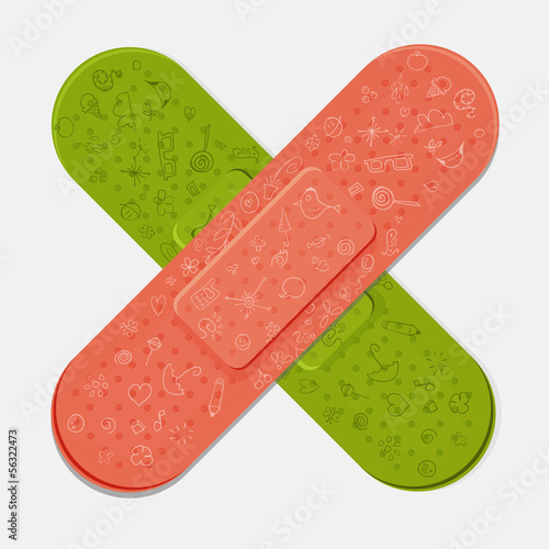 Medical bandage for kids