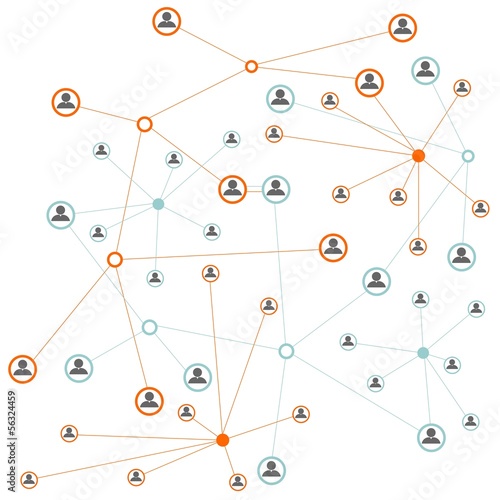 Social network concept
