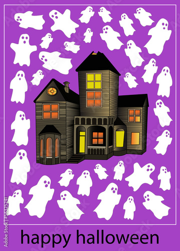 haunted_house_and_ghost
