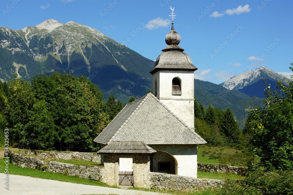 Kirche nahe Bled Slowenia