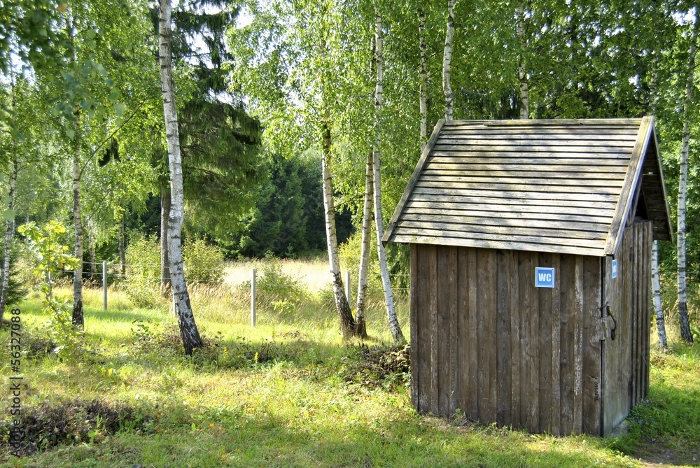 Baño de madera Baño de madera