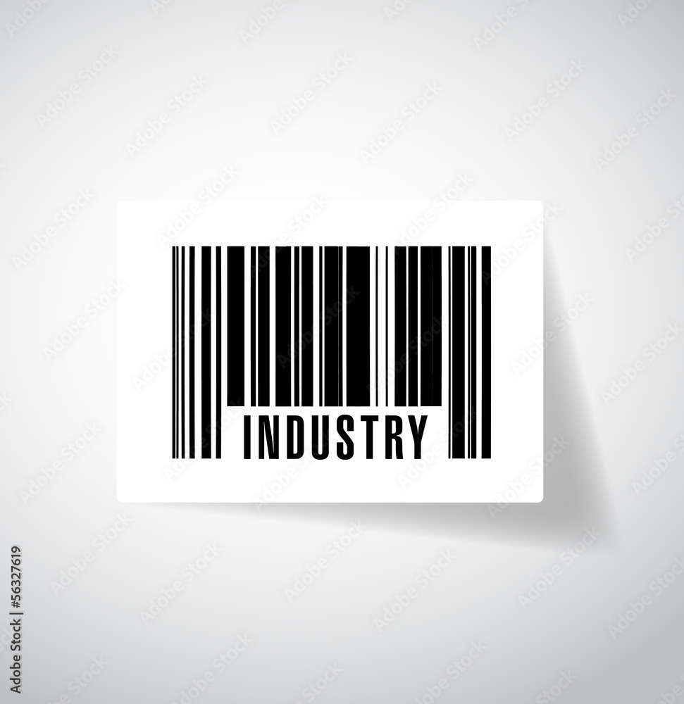 barcode industry illustration design barcode industry illustration design