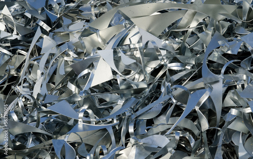 Altmetall Aluminium Recycling Schrotthaufen Rohstoff Hintergrund