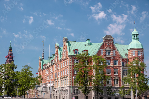 Canvas Print Historische alte Börse in Kopenhagen