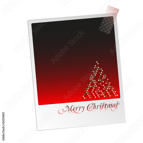 Sofortbildfoto Merry Christmas