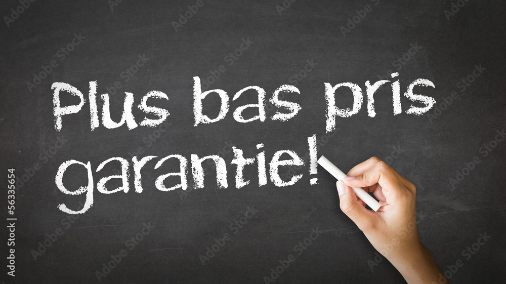 Lowest Price Guarantee (In French) Lowest Price Guarantee (In French)