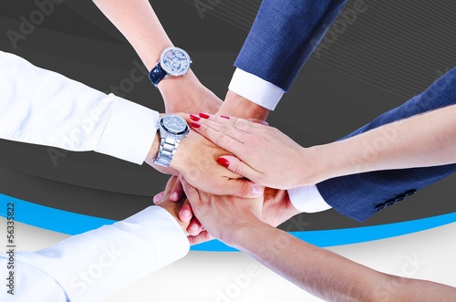 Teamwork,holding hands,handshake,business background