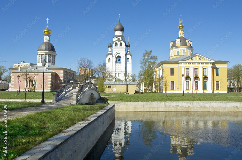 Moscow, cathedrals in Rogozhskaya sloboda