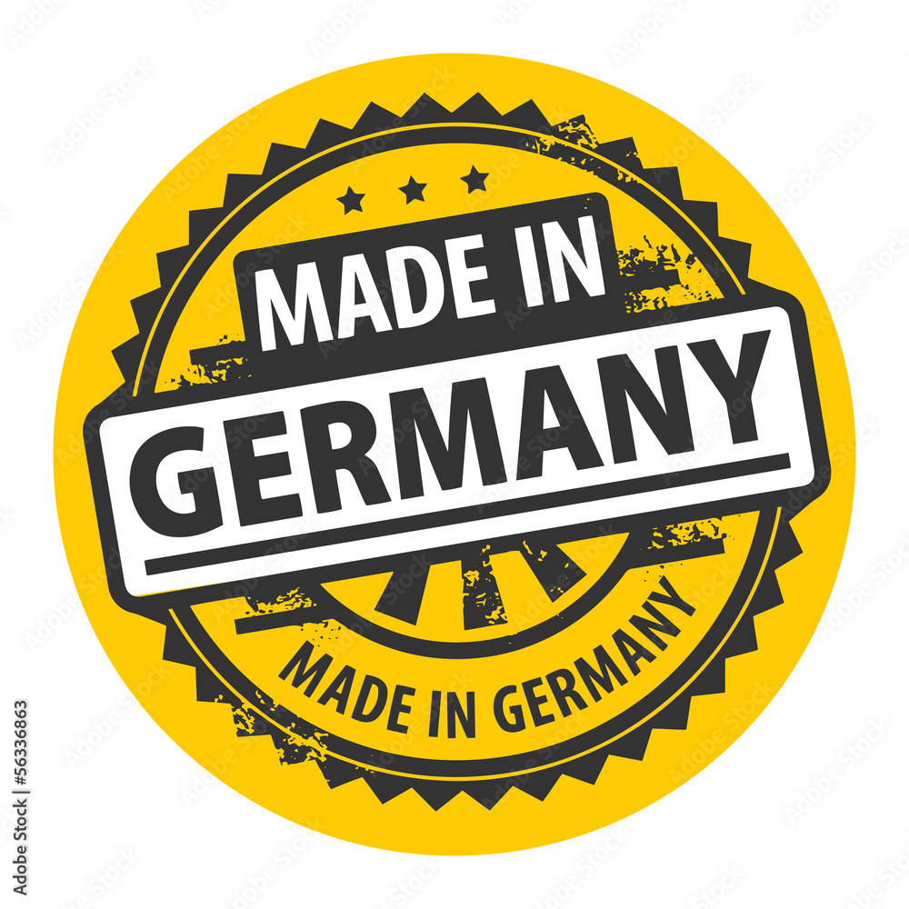 Stamp with the text Made in Germany written inside, vector Stamp with the text Made in Germany written inside, vector