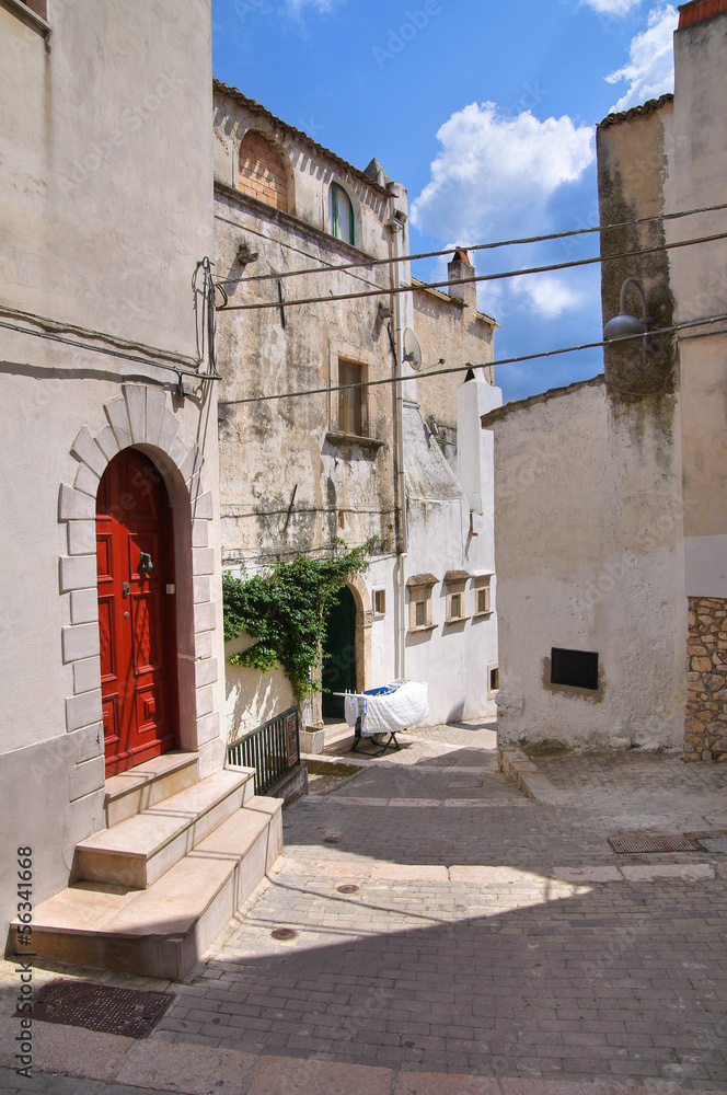 Obraz premium Alleyway. Rodi Garganico. Puglia. Italy.