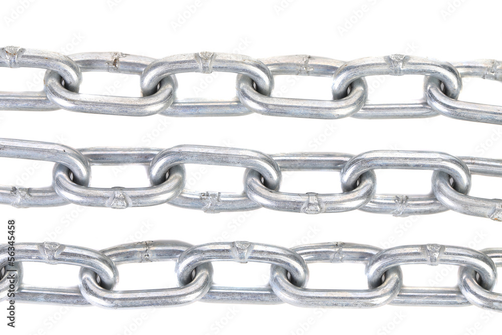 Strained parallel chains. Strained parallel chains.