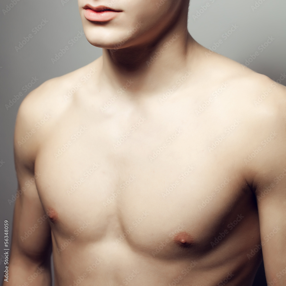 Beautiful (handsome) muscular male model with nice body Beautiful (handsome) muscular male model with nice body