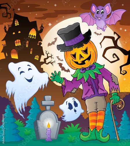Halloween character scene 5