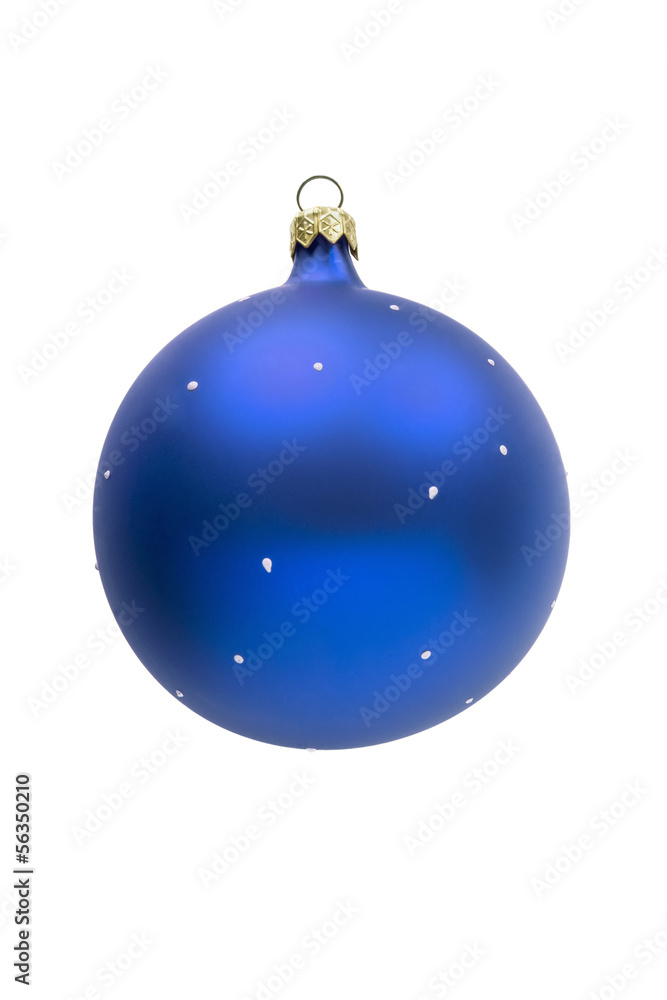 Blue christmas ball Blue christmas ball