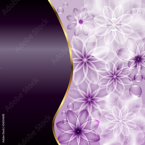 Elegant floral background