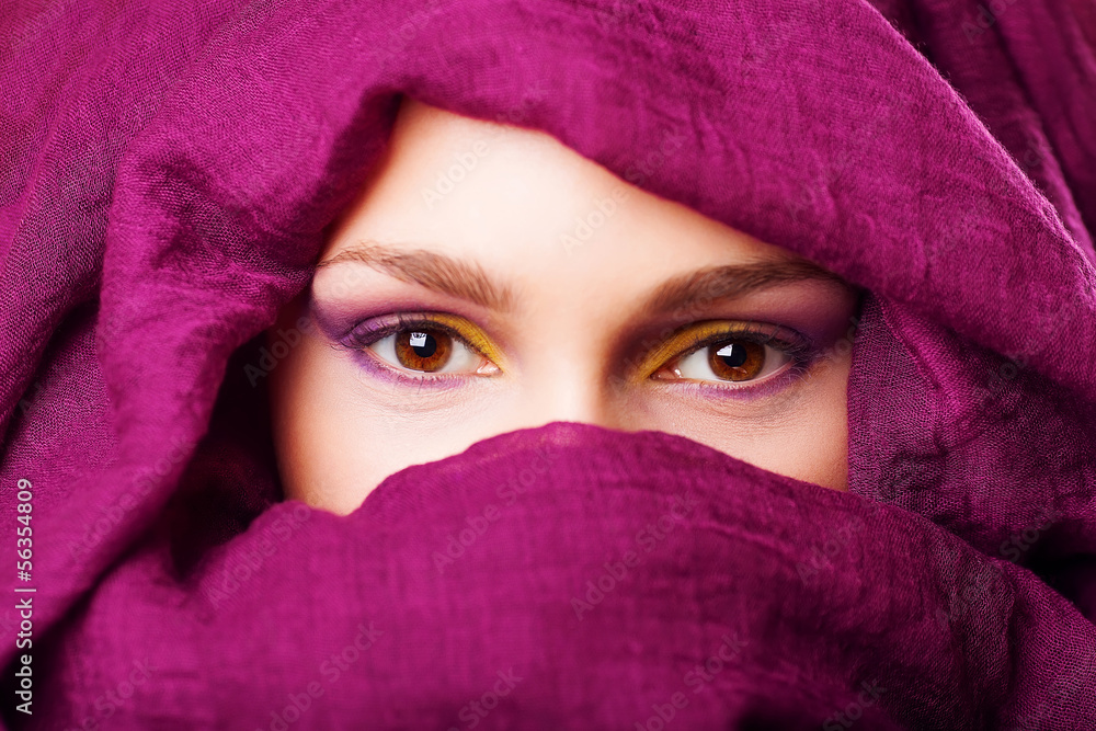 Fototapeta premium A young middle eastern woman