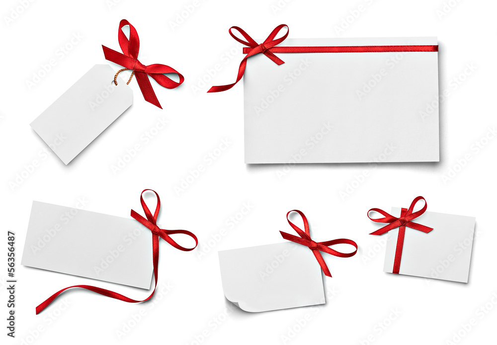 ribbon bow card note chirstmas celebration greeting ribbon bow card note chirstmas celebration greeting