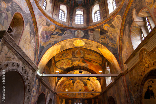 Tableau sur toile Chora Church in Istanbul, Turkey