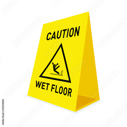 Wet floor