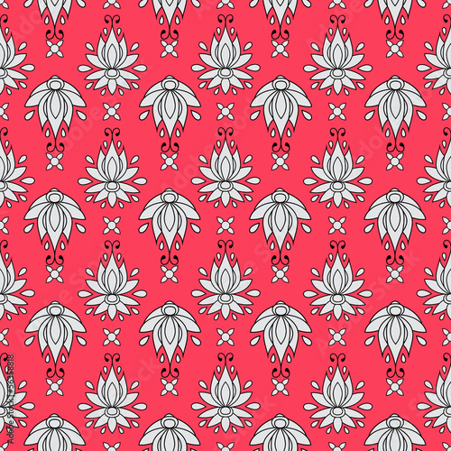 floral seamless pattern  texture  wallpaper  web page background