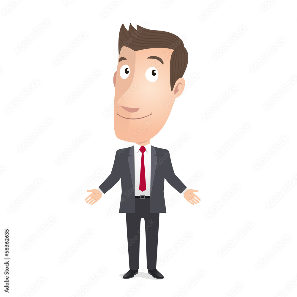 Manager, commercial, conseiller, cadre. Vecteur CMJN Manager, commercial, conseiller, cadre. Vecteur CMJN