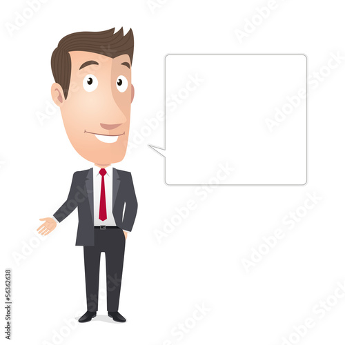 Manager, commercial, conseiller, cadre. Vecteur CMJN