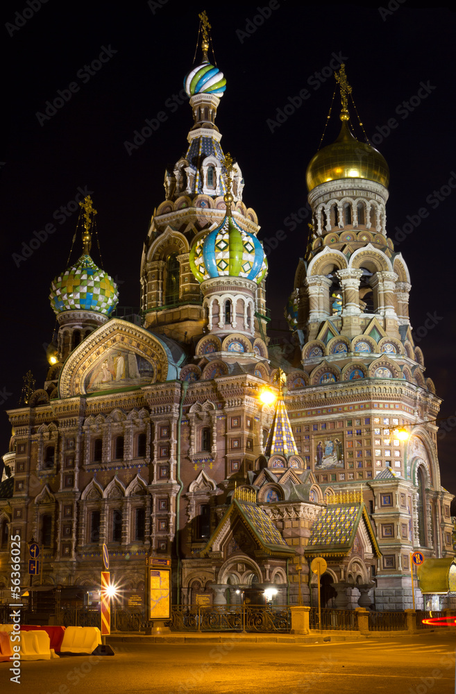 Famous russian church Famous russian church