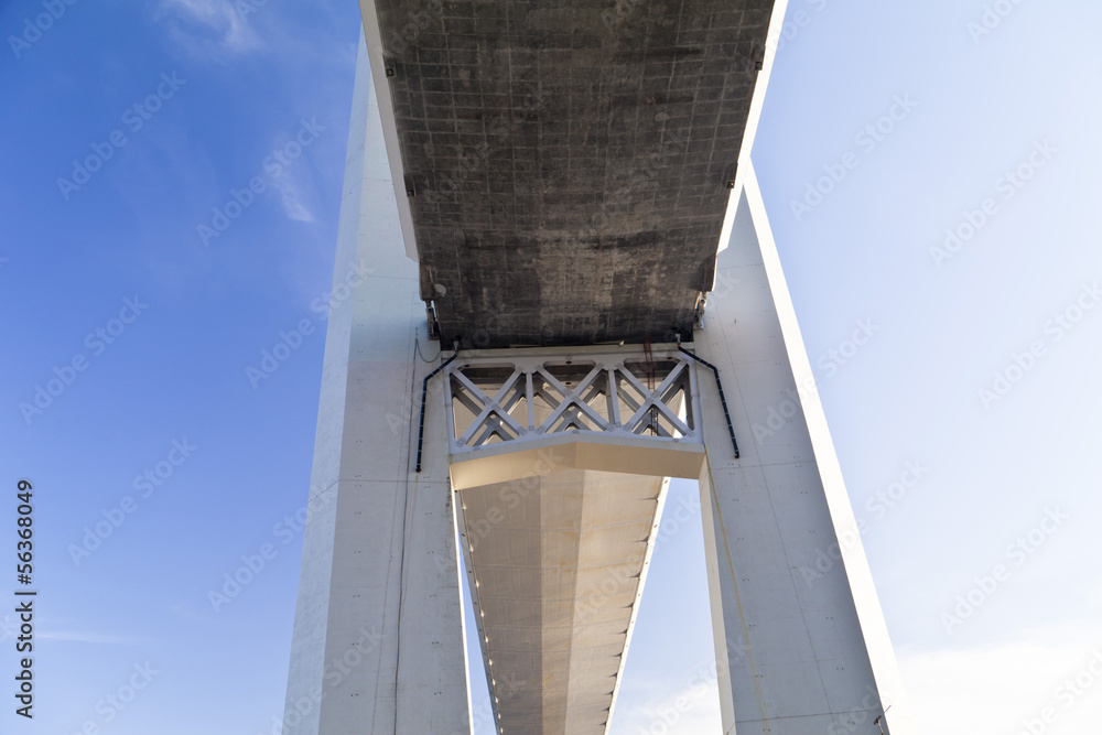 Obraz premium Big suspension bridge