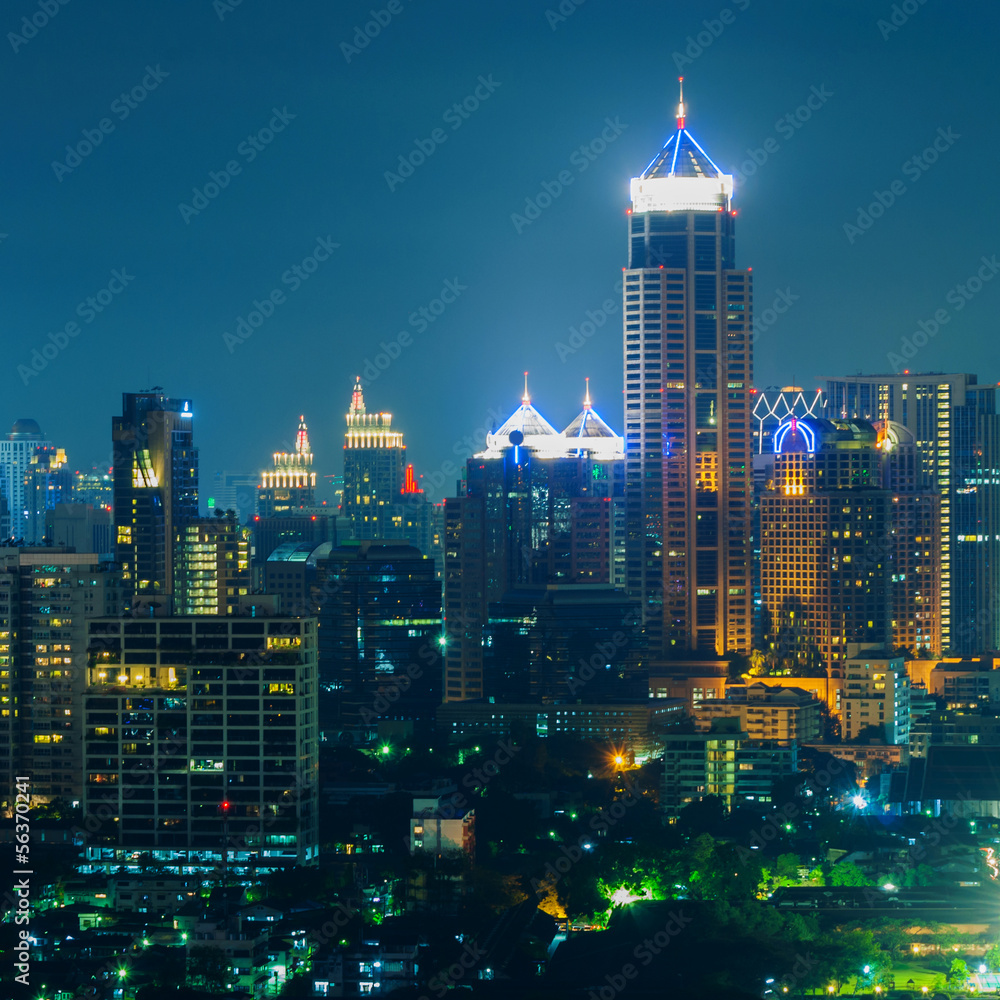 Obraz premium Modern city landscape