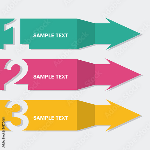 arrows infographics