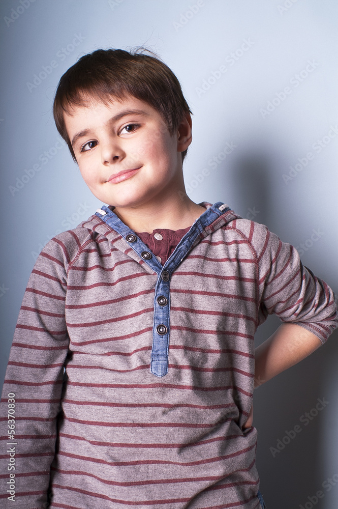 Boy posing Boy posing