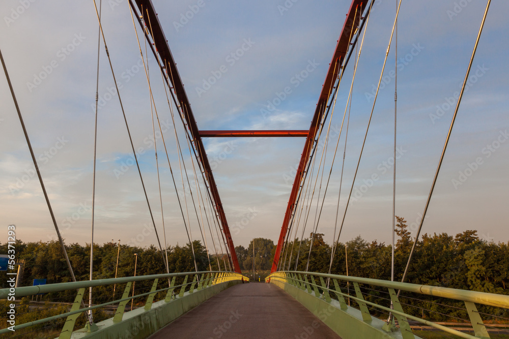 Obraz premium most rowerowy