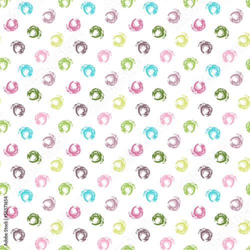 Seamless white pattern